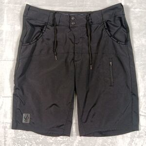 Zoic Shorts Mens L Black Cycling 12" Inseam Mountain Bike MTB Outdoor Trails
